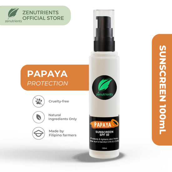 Papaya SPF50 Sunscreen Lotion 100ml