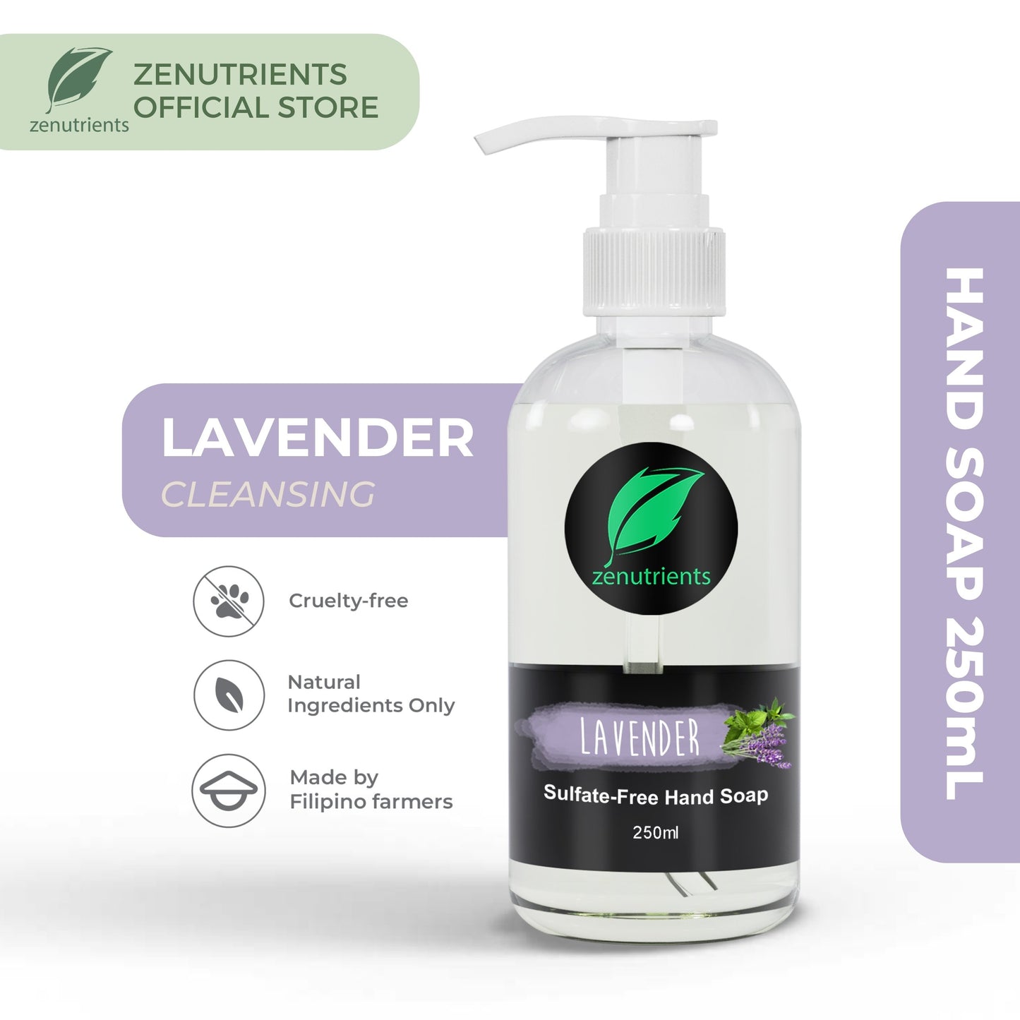 Lavender Sulfate-Free Hand Soap