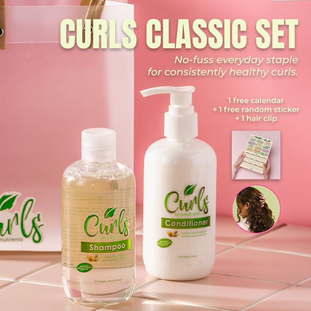 Curls Classic Set (250mL Curls Shampoo + 200mL Curls Conditioner)