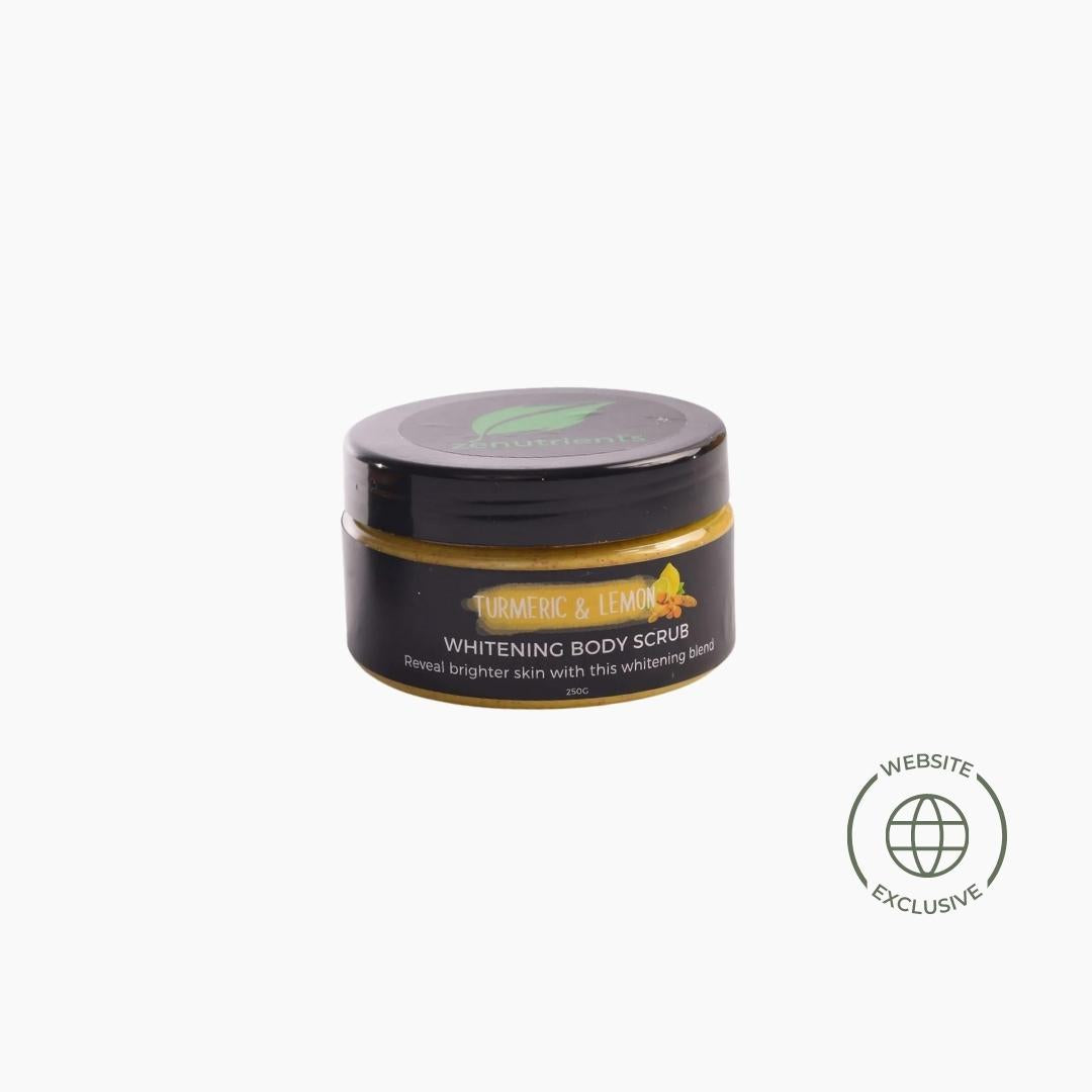 Turmeric & Lemon Whitening Body Scrub – 250g