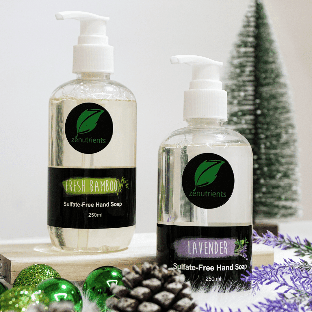 Gentle Hand Wash Set (Fresh Bamboo Handwash 250mL + Lavender Handwash 250mL)
