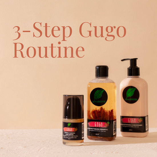 3-Step Gugo Hair Routine