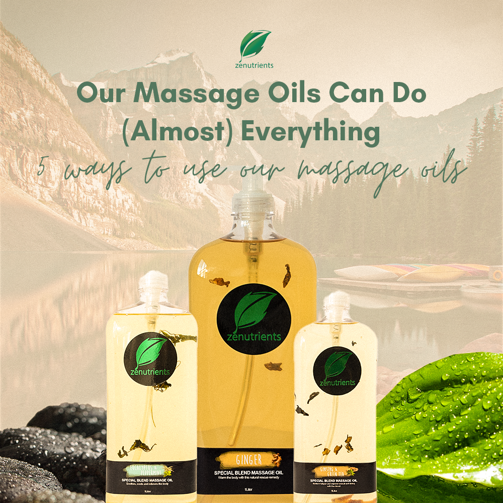 Our Massage Oils Can Do (Almost) Everything