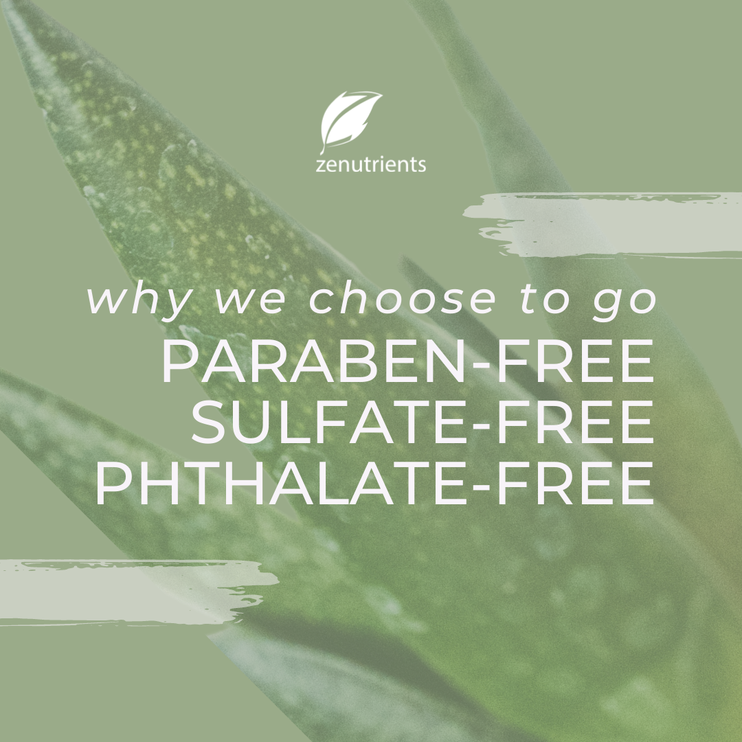 Sticking to the Essentials: Why We Went Paraben, Sulfate, and Phthalate-Free