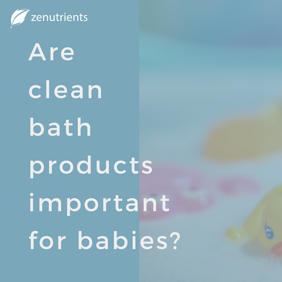 Are clean bath products important for babies?