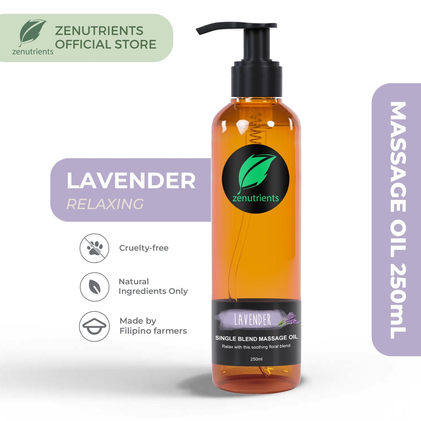 Lavender Blend Massage Oil 250ml