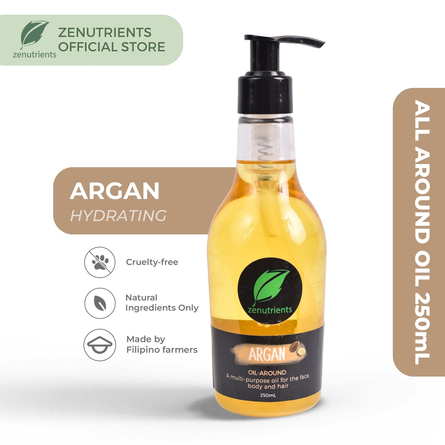 Argan Oil-Around 250ml