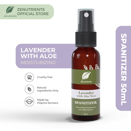 Lavender with Aloe Vera Spanitizer