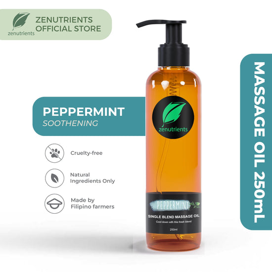 Peppermint Blend Massage Oil 250ml