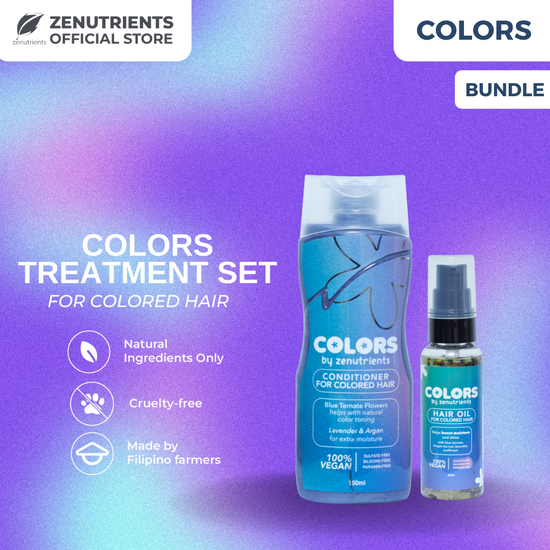 Load image into Gallery viewer, Colors Treatment Set (150mL Colors Conditioner + 50mL Colors Hair Oil)
