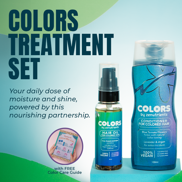 Colors Treatment Set (150mL Colors Conditioner + 50mL Colors Hair Oil)