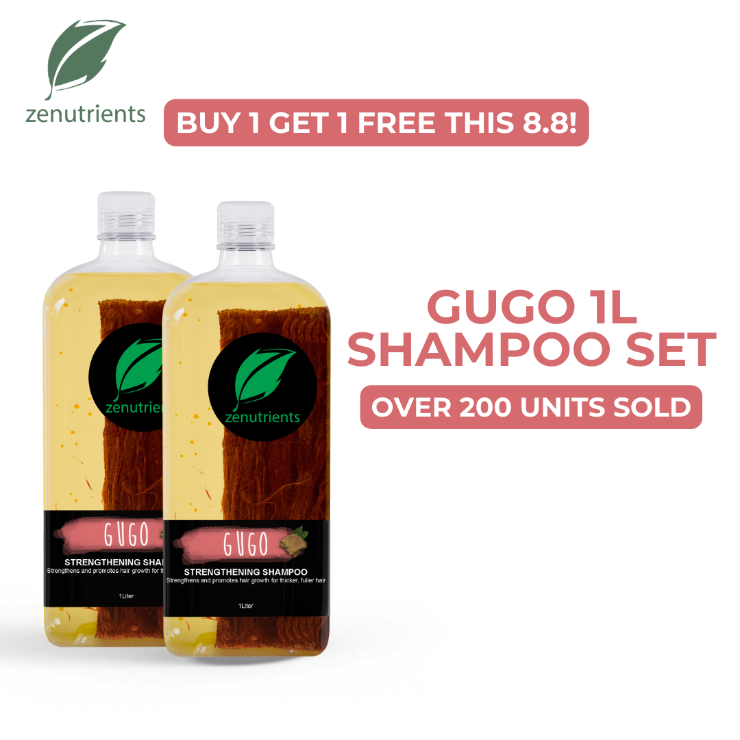 Zenutrients Gugo Strengthening Shampoo (Reduces Hairfall, Natural, Sulfate Free, Paraben Free)