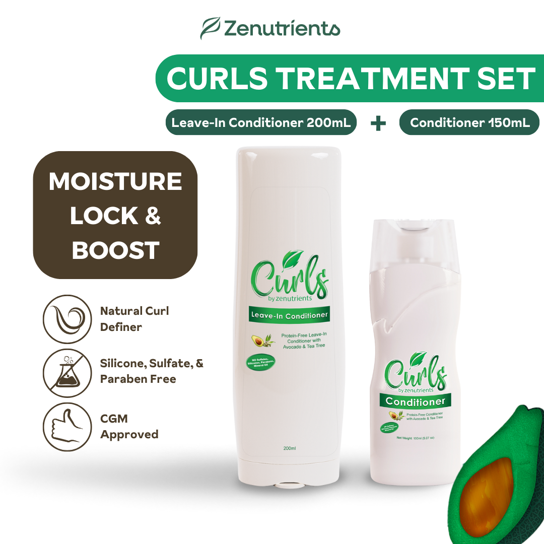 Curls Treatment Set (200mL Curls Conditioner + 200mL Curls Leave-In Conditioner)