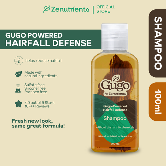 Zenutrients Gugo Strengthening Shampoo (Reduces Hairfall, Natural, Sulfate Free, Paraben Free)