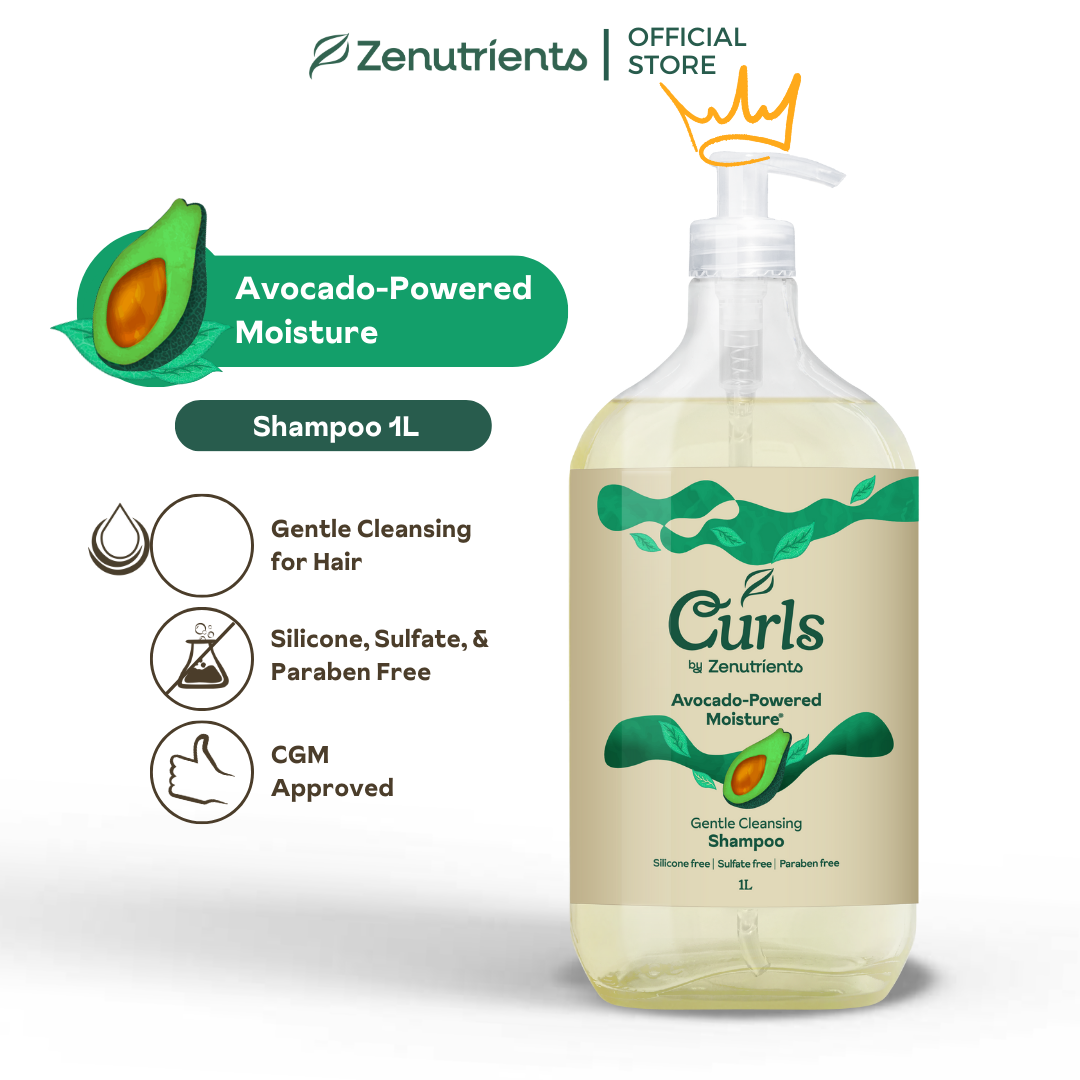 Curls Avocado & Tea Tree Sulfate-Free Shampoo