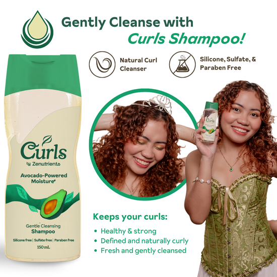 Curls Avocado & Tea Tree Sulfate-Free Shampoo