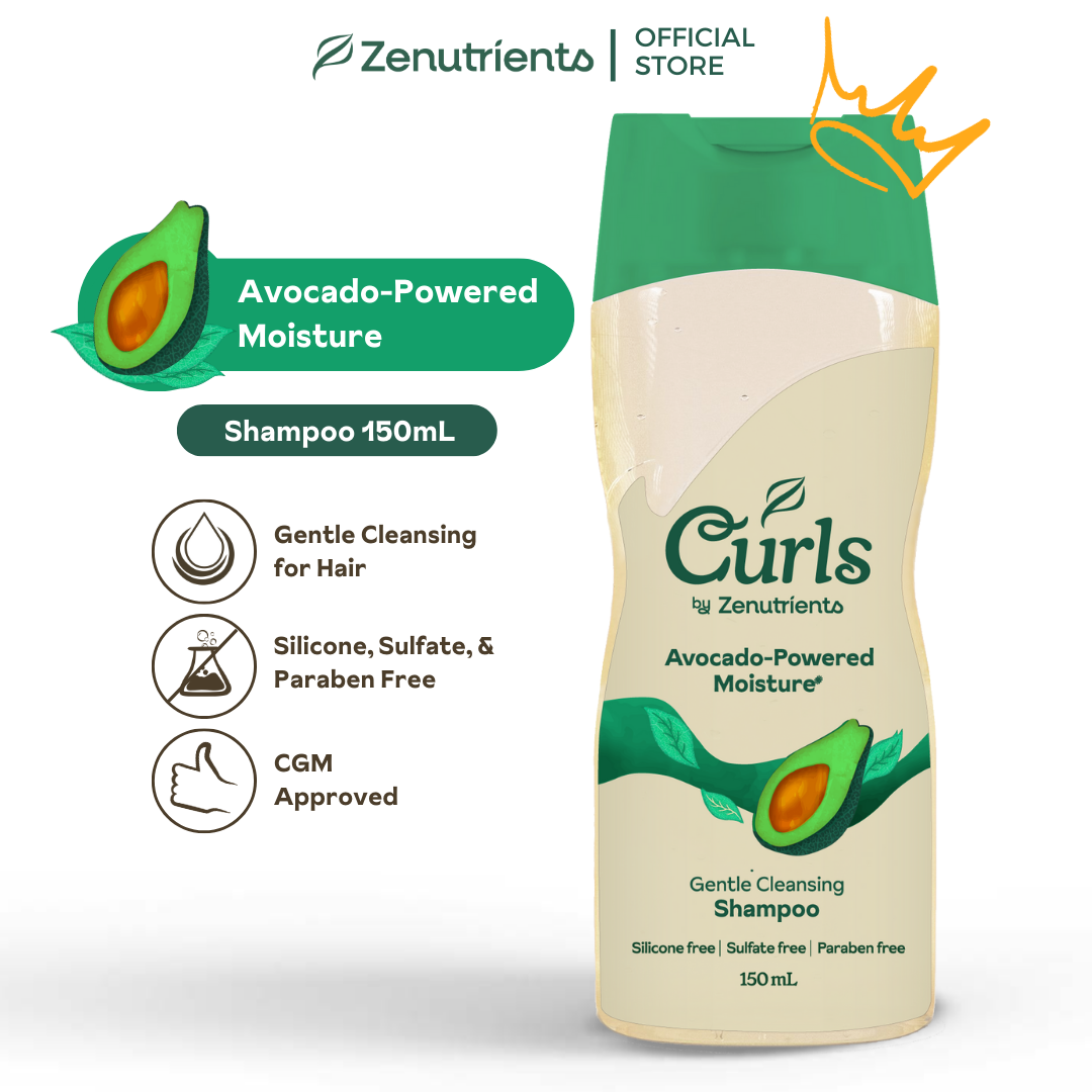 Curls Avocado & Tea Tree Sulfate-Free Shampoo