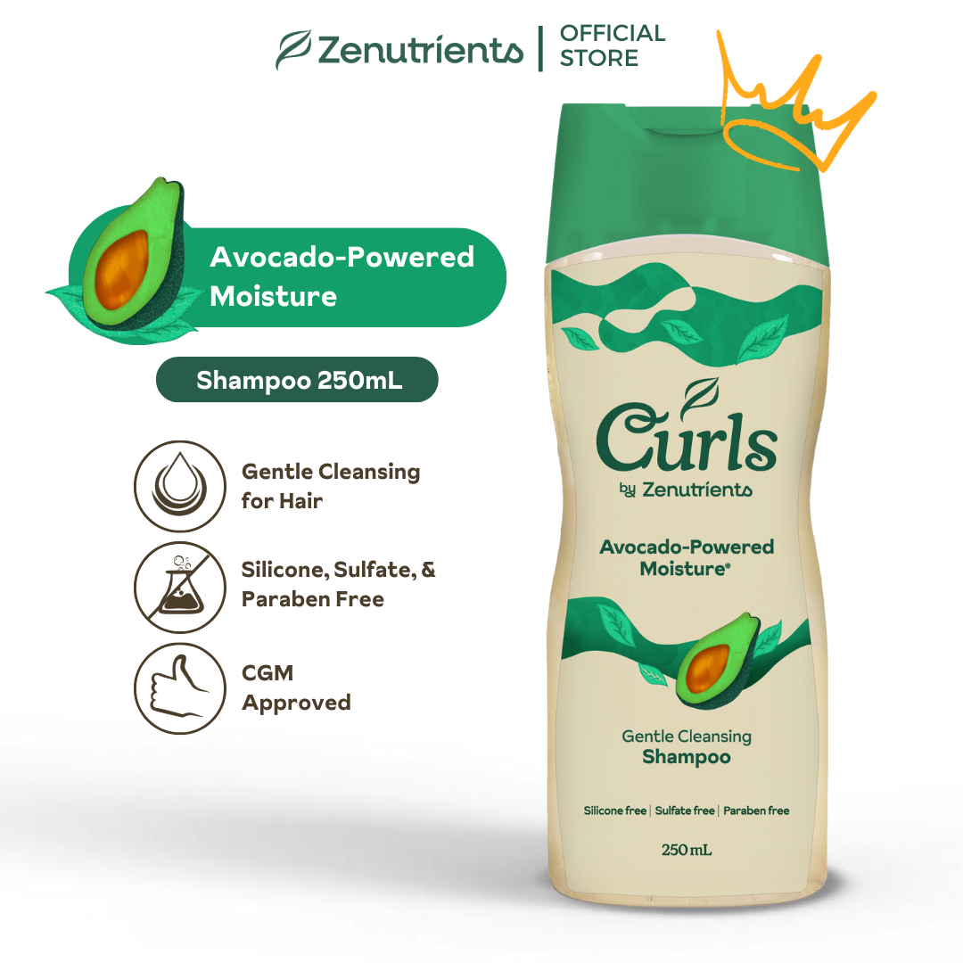 Curls Avocado & Tea Tree Sulfate-Free Shampoo