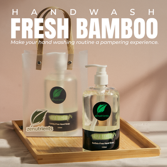 Gentle Hand Wash Set (Fresh Bamboo Handwash 250mL + Lavender Handwash 250mL)