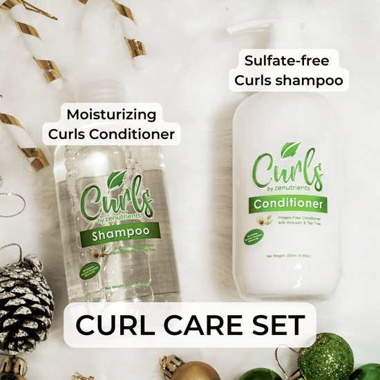 Load image into Gallery viewer, Curls Classic Set (250mL Curls Shampoo + 200mL Curls Conditioner)

